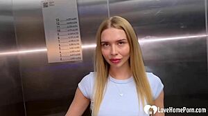 Elevator Stranger Picks Me Up for Instant Pounding Fuck?