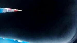 Retro Leggings Ass Caught Candid On Hidden Cam!