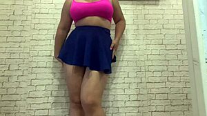 Damn my hot stepsis pussy throbs wet no panties massive orgasm hits