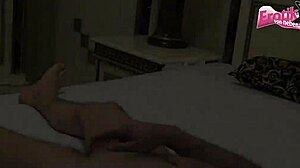 Young German amateur meets fan at brothel for date