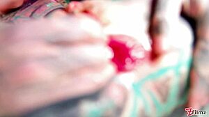 wanna see this tattooed babe wreck her ass solo with toys