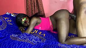 Daddy's hard backshots make ebony babe squirt hard?