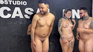 friends swap partners first time wet pussies licked and fucked wildly