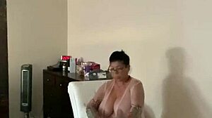 her massive tits beg for hot groping action