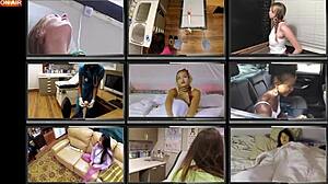 Freshman Michelle Anderson Endures Mandatory Hitachi Vibrator Orgasm from Boyfriend