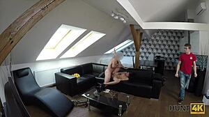 Vacation dreams turn into bent over doggystyle cash sex with skinny teen czech babe?