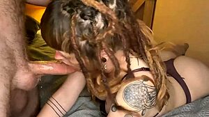 omg this big dick slides perfect so deep gagging my throat perfectly.