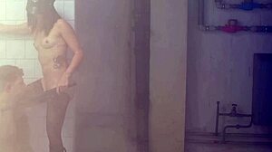 bufu xxx stretches tight anal in prison shower