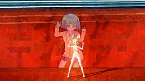 kagamine rin's nude bunny ass and tits in alien mod monster fuck