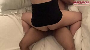 Scared Stepdad Fucks Daughter Hard Doggystyle While Wife Watches Behind