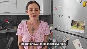 My clueless cuckold husband has no idea im his dirty anal whore
