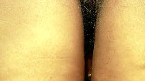 ebony milf flashes hairy swollen pussy no panties in parking lot