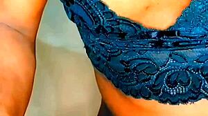 Petite shemale in cage gets bound anal fucked to screaming orgasm