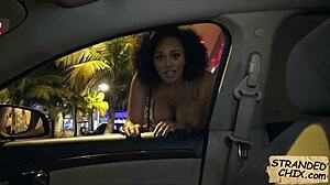 Ever Wonder If Curly Haired Hitchhiker Julie Kay Loves Hidden Outdoor Pickup Fucks?