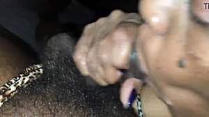 Gimme That Massive Nut, You Ebony Granny Freak With Monster Cock Cumshot!