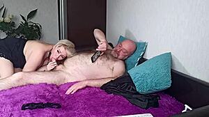 Aimee's wild ride cowgirl with dick stuffed mouth and bouncing big natural tits