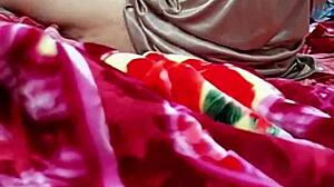 Homemade indian hotwife and sissy husband lick asses and ride cocks in cuckold outdoor sex