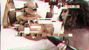 Veronica Leal Lydia Black 5on2 dp gangbang ass to mouth cum swapping double penetration