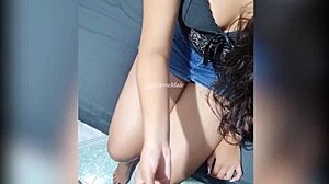 dios mio girlfriend's cellphone hides brutal anal creampie with huge cock