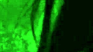 how does that bdsm masked strapon make the brunette cum hard in latex?