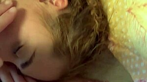 wake up to cute slave gagging deepthroat rough facefuck cum swallow? 