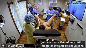 Freshman Michelle Anderson Endures Mandatory Hitachi Vibrator Orgasm from Boyfriend