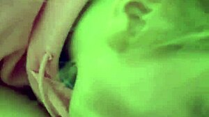 Skinny blonde gags deep on cock for hoodie cumshot