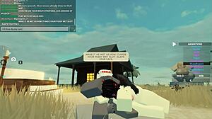 in roblox fantasy, new zealand whore rides big cock doggystyle with wet tits and deepthroat