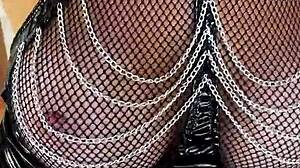 big black strapon milf wants ta peg ur hole sooo bad femdom cuckold!!