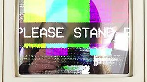 jackie banes sneaks backstage as student but gets caught gagging on deepthroat bbc doggystyle