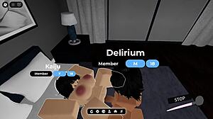 Virgin Roblox Girl Cheats on Boyfriend Surrendering Pussy to Friend's Cock
