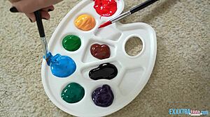 man this adorable teen laya rae slurps cock then gets her tight pussy pounded hard