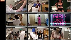 aria nicole spreads shaved pussy for patient tickling in hospital humiliation