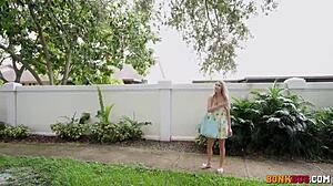 hey teen, trade those panties for my throbbing cock?