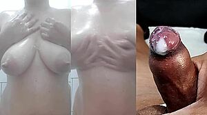 small cock handjob and girlfriend masturbation compilation part 9