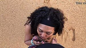 i met this beautiful curvy brunette latina on the beach, chatted and ended up fucking her hard