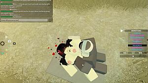 in roblox fantasy, new zealand whore rides big cock doggystyle with wet tits and deepthroat