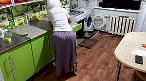 granny's old ass takes deep anal pounding perfectly