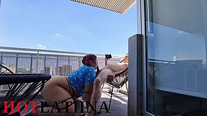 Argentinian Big Ass Pounds Stranger Sex New Year's Eve