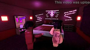 Roblox russian slut takes rough bbc after wild party dancing