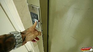 German Scout Kitty Love Latina Casting Chokes on Massive Cum!