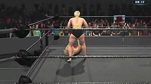 Natalya Pinned and Dominated in Tight Bikini