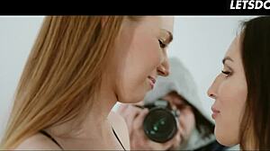 Wow! Lilu Moon and Melissa Benz devour each others wet pussies all pornstar day long!