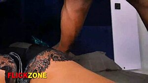 Wow Step Sister Craves My Ebony Gropes!