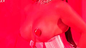 how does megan fiore squirt so hard before taking massive facial cumshot?