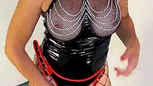 big black strapon milf wants ta peg ur hole sooo bad femdom cuckold!!