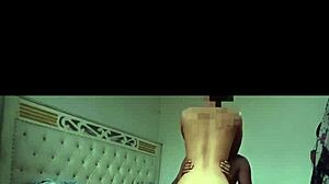 damn petite ebony grinds and twerks hard on that big black cock 😈🔥💦