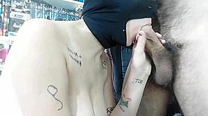 Curvy Big-Titted Latina Sucks Stepbrother's Thick Long Cock