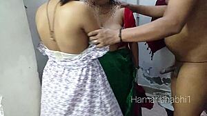 desi bhabhi friend threesome sex in saree with bestfriend
