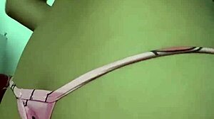 innocent 18yo in pajamas craves double penetration from hot teen